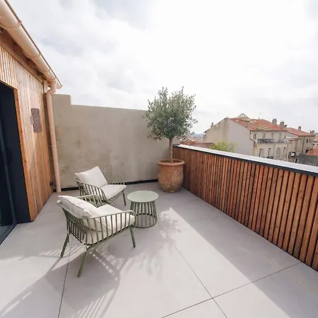 Les Du Parc - D'exception Au Dernier Etage Avec Grande Terrasse Vue De 2 Face Au Parc Simone Veil A 2 Minutes Des Halles * Sète